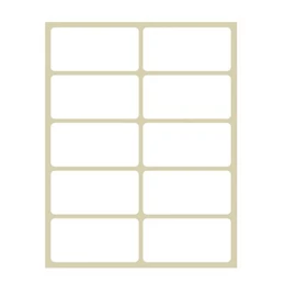 Címke öntapadó 50x35mm