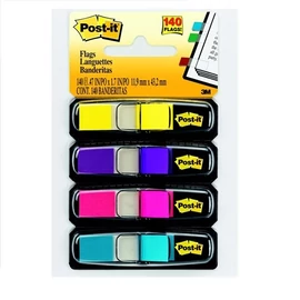 Post-it index 683-4AB 12x43mm 4x35 címke