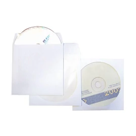 Tasak CD-hez fehér öntapadós 100db/csom