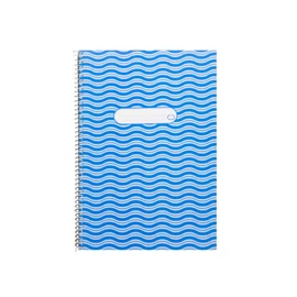 Spirálfüzet A4 vonalas 80lap Novum