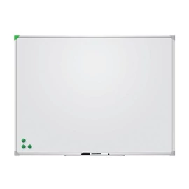 Fehértábla 120x160 cm alukeretes lakkozott SC911216 környezetbarát Franken