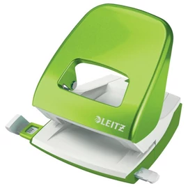Lyukasztó Leitz 5008 WOW fém metálfényű 30lap zöld 04