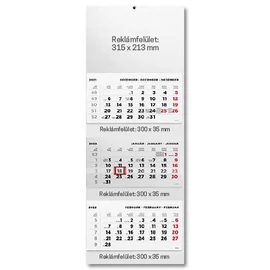 Speditőrnaptár Trans T070 3 tömbös, 3 havi