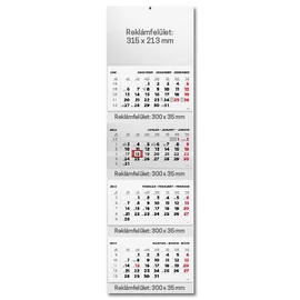 Speditőrnaptár Trans T073 4 tömbös 4 havi