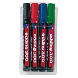 Marker klt. 4db-os permanent EDDING 300