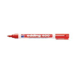 Marker permanent Edding 400 piros 03