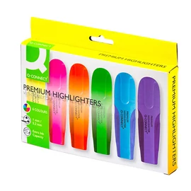 Szövegkiemelő klt. 6db-os Q-Connect Prémium