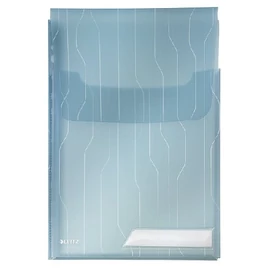 Genotherm A/4 lefűzhető Combifile Jumbó füllel átlátszó 3 db/csom áttetsző kék 48