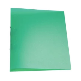 Gyűrűskönyv A4 4 gyűrűs 25 mm áttetsző Connect zöld 04