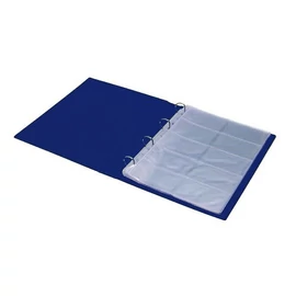 Névjegytartó A/4 400db-os Panta Plast kék 01