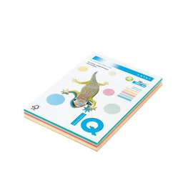 Másolópapír A/4 80g IQ Color 5x50 ív pasztell mix