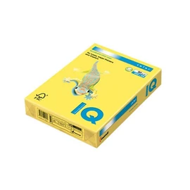 Másolópapír A/4 80g IQ Color 500 ív intenzív élénksárga
