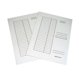 Iratgyűjtő A/4 karton fehér