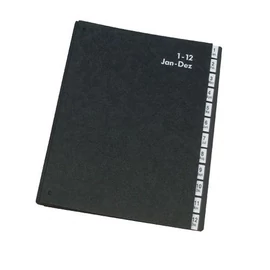 Előrendező 1-12 fekete KF04562