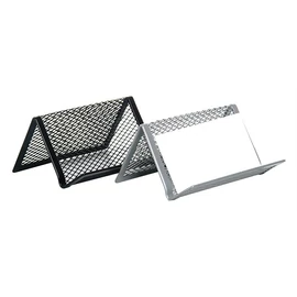 Névjegytartó fémhálós