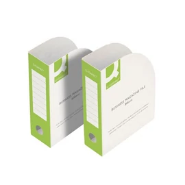 Iratpapucs karton Q-Connect 80mm