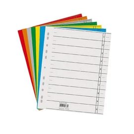 Elválasztólap A/4 karton Connect 100db/cs