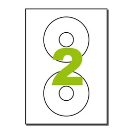 Etikett LCJ099 117mm 100ív CD-re