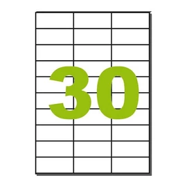 Etikett LCJ112 70x29,7mm 100ív