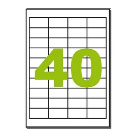 Etikett LCJ115 48,5x25,4mm 100ív