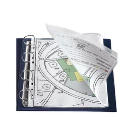 Genotherm A/3 lefűzhető fekvő víztiszta 80 mikron Connect 10 db/csomag