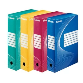 Archiváló doboz Esselte Boxy Color 8 cm