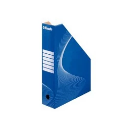 Iratpapucs Esselte 80mm karton összehajtható kék