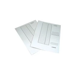 Gyorsfűző A/4 karton fehér