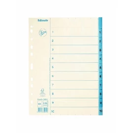 Regiszter A/4 ESSELTE 1-10 karton