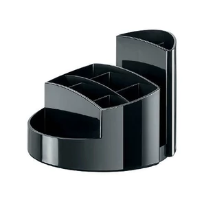 Írószertartó RONDO 9 rekeszes fekete 02