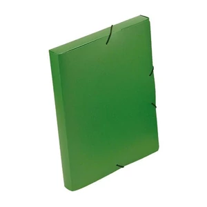 Iratgyűjtő gumis A/4 PP 30mm Coolbox zöld 04