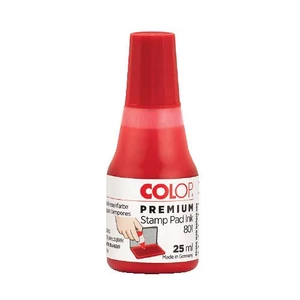 Bélyegzőfesték 25ml Colop 801 piros 03