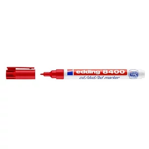 Edding 8400 CD marker piros 03