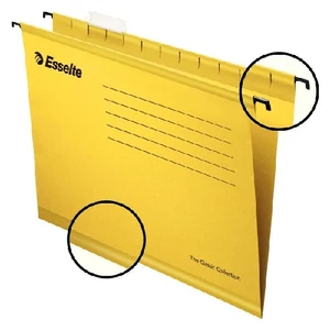 Függőmappa ESSELTE Classic A/4 sárga 06