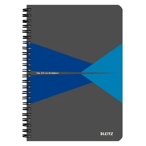 Spirálfüzet A/5 Office PP borítóval kék 01
