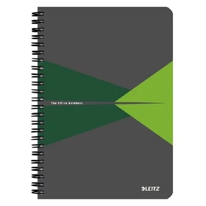 Spirálfüzet A/5 Office PP borítóval zöld 04