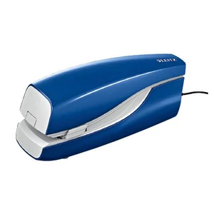 Fűzőgép elektromos + adapter Leitz 553300 kék 01
