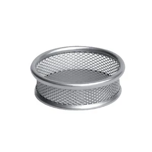 Gemkapocstartó fémhálós ezüst 39