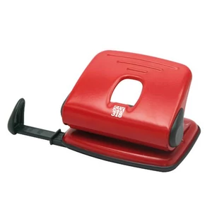 Lyukasztó Sax 318 15lap piros 03