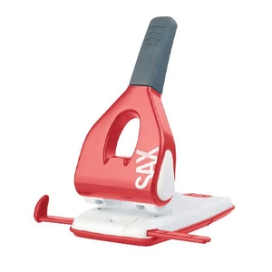 Lyukasztó Sax Design 618 65lap piros 03