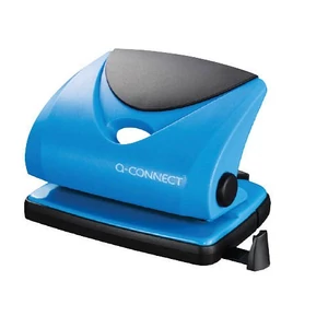 Lyukasztó Q-Connect Medium duty 9104 20lap kék 01