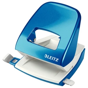 Lyukasztó Leitz 5008 WOW fém metálfényű 30lap kék 01