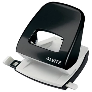 Lyukasztó Leitz 5008 WOW fém metálfényű 30lap fekete 02
