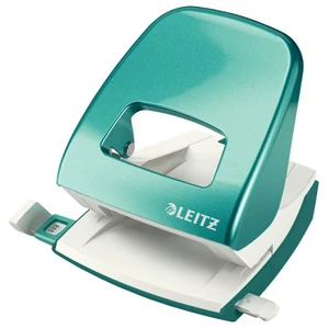 Lyukasztó Leitz 5008 WOW fém metálfényű 30lap világoskék 19