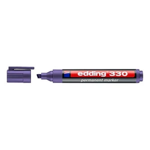 Edding 330 vágott hegyű permanent marker lila 08