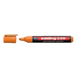 Edding 330 vágott hegyű permanent marker narancs 09