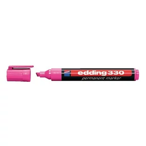 Edding 330 vágott hegyű permanent marker rózsaszín 10