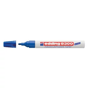 Marker permanent Edding 8300 ipari kék 01