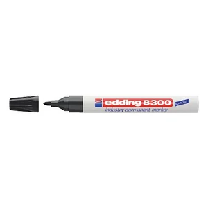 Marker permanent Edding 8300 ipari fekete 02