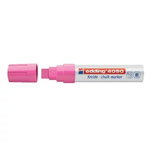 Üvegre író krétamarker Edding 4090 vastag neonpink 33